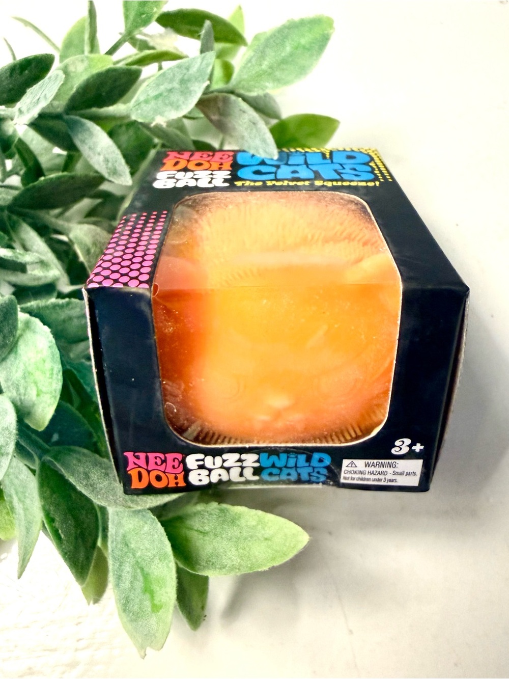 NWT, NeeDoh Fuzz Ball Wild Cats